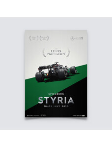 Automobilist Posters | Mercedes-AMG Petronas F1 Team - Lewis Hamilton - Styria 2020 | Collector's Edition