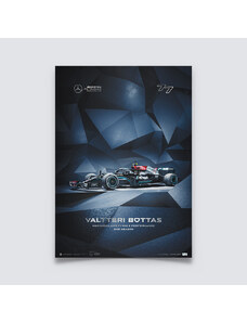 Automobilist Posters | Mercedes-AMG Petronas F1 Team - Valtteri Bottas - 2021 | Collector’s Edition