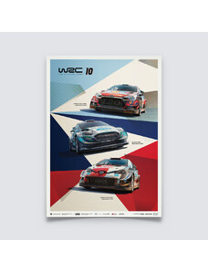Automobilist Posters | WRC 10 - The Official Game Cover | Limited Edition
