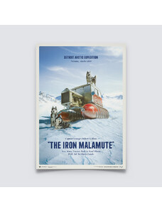 Automobilist Posters | Detroit Arctic Expedition - The Iron Malamute - 1926 | Limited Edition