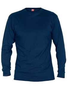 Pánské tričko s dlouhým rukávem Roly - Tmavě modrá