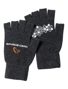 Prologic Savege Gear Rukavice Knitted Half Finger Glove