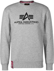 Alpha Industries Basic Sweater (greyheater) M
