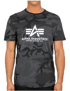 Alpha Industries Basic T (black camo) M