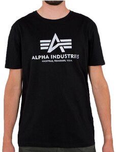 Alpha Industries Basic T Reflective Print (black) M