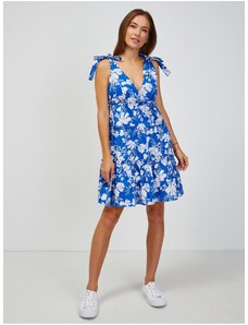 Modré květované šaty ORSAY - Dámské