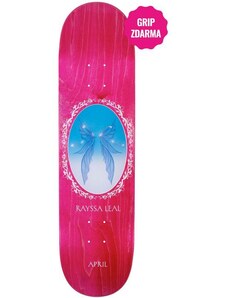 April Skateboards SK8 DESKA APRIL RAYSSA LEAL FADINHA - růžová -