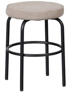 Hoorns Světle hnědá látková stolička Bruno 45 cm