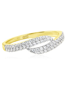 GEMMAX Jewelry Zlatý prsten stylu Eternity vel. 57 GLRCB-57-38411