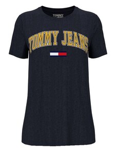 Tommy Hilfiger dámské tričko Signature tmavě modré 159-410