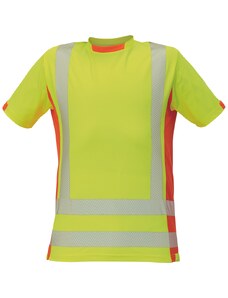 Cerva LATTON, HV tričko žlutá/oranžová