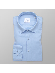 Willsoor Pánská slim fit košile světle modrá s jemným vzorem 14391