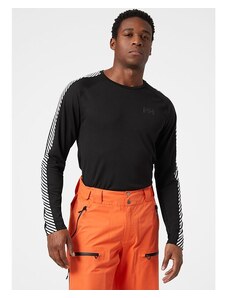 Funkční prádlo HELLY HANSEN LIFA ACTIVE STRIPE CREW 990 BLACK