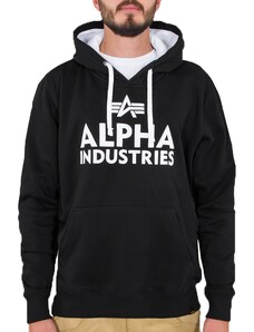 Alpha Industries Foam Print Hoody (black/white) M
