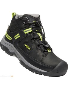 Turistické dětské boty Keen steel black steel/grey targhee mid wp