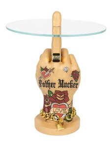 Skleněný odkládací stolek Bold Monkey Fother Mucker Love 40 cm