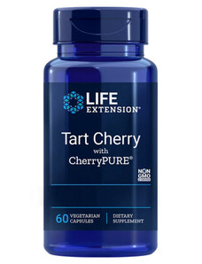 Life Extension Tart Cherry with CherryPURE 60 ks, vegetariánská kapsle, 480 mg