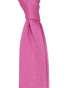 Kolem Krku Růžová pletená kravata