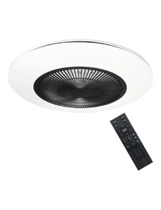 Brilagi Brilagi - LED Stmívatelné svítidlo s ventilátorem AURA LED/38W/230V černá + DO BG0372