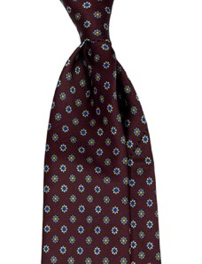 Kolem Krku Tmavě vínová kravata Soft Silk