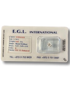 IZMAEL Diamant 0.63 Cts s EGL certifikátom