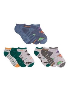 DINO dětské kotníkové barevné ponožky TRENDY SOCKS 35-38
