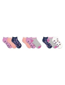 PINK dětské kotníkové barevné ponožky TRENDY SOCKS 35-38