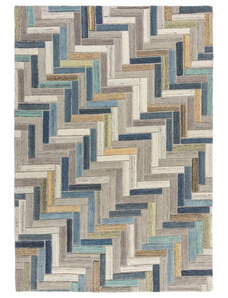 Flair Rugs koberce Kusový koberec Moda Russo Natural/Multi - 120x170 cm