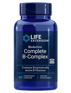 Life Extension BioActive Complete B-Complex 60 ks, vegetariánská kapsle