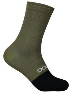 Cyklo ponožky POC Flair Sock Mid Epidote Green / Uranium Black