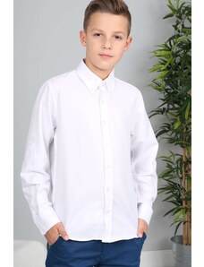 FASARDI Obyčejná bílá košile