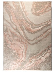 Šedo růžový látkový koberec Zuiver Solar 200 x 290 cm