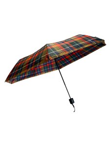Swifts Skládací kostkovaný deštník červená 1118