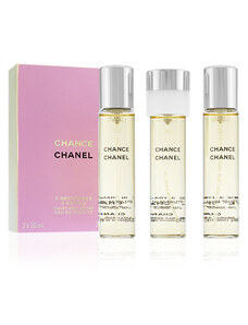Chanel Chance toaletní voda pro ženy 3x20 ml náplň