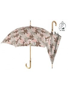 Perletti Dámský holový deštník ekologický Orchideje