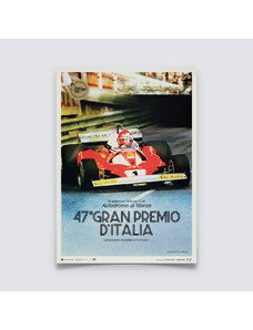 Automobilist Posters | Monza Circuit - 100 Years Anniversary - 1976 | Limited Edition