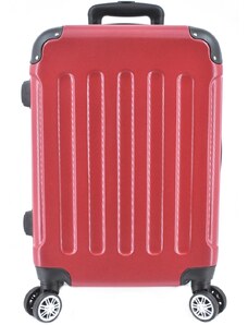 Arteddy Cestovní palubní kufr skořepinový - (S) 40l červená