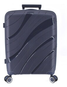 Arteddy Cestovní kufr skořepinový PP - (L) 90l tmavě modrá