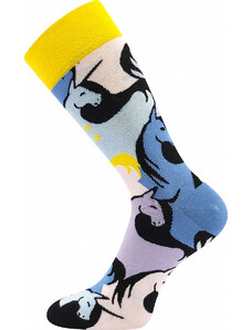 LONKA dámské ponožky Twidor jednorožci