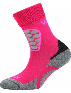 VoXX dívčí ponožky Solaxik tmavě růžová