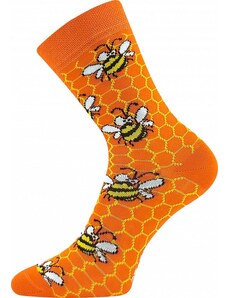 BOMA dívčí ponožky 0572143-XII včelky