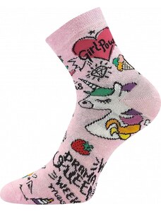 LONKA dívčí ponožky Dedotík-F jednorožec