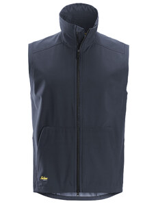 Softshellová vesta AllroundWork větruodolná tmavě modrá vel. XS Snickers Workwear