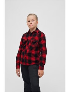 Brandit Dětská košile červená/černá
