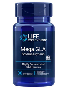 Life Extension Mega GLA Sesame Lignans 30 ks, gelové tablety