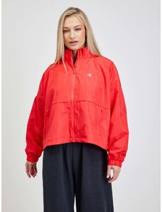 Červené dámské bundy a kabáty Calvin Klein | 20 kousků - GLAMI.cz