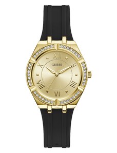 GUESS | Hodinky Cosmo | Černá;zlatá