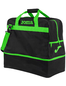 Sportovní taška Joma Bag Training III Black-Fluor Green Large