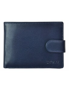 SEGALI Pánská kožená peněženka SG-22511 modrá