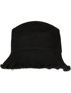 URBAN CLASSICS Open Edge Bucket Hat - black